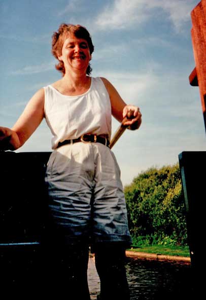 Happy young lady